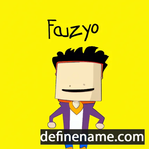 cartoon of the name Fayzullo