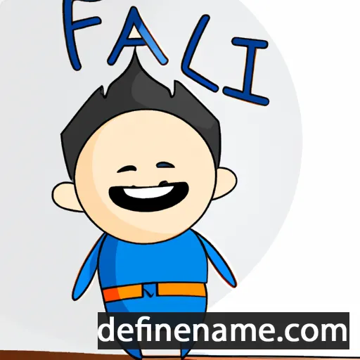 cartoon of the name Fazlı