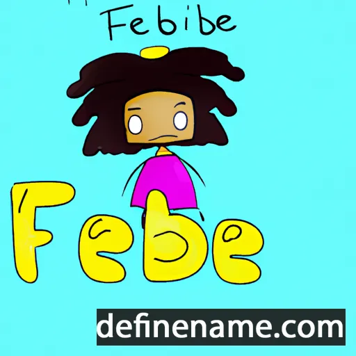 Fébé cartoon