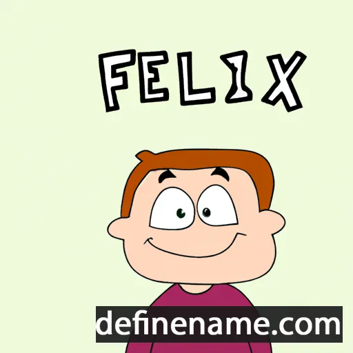 Félixe cartoon