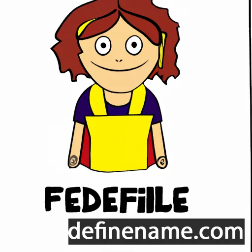 Fedeline cartoon