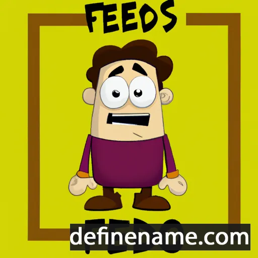 cartoon of the name Fedros