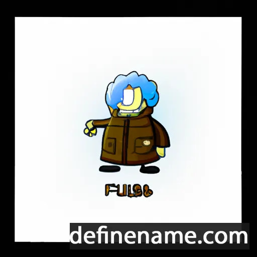 cartoon of the name Feibush