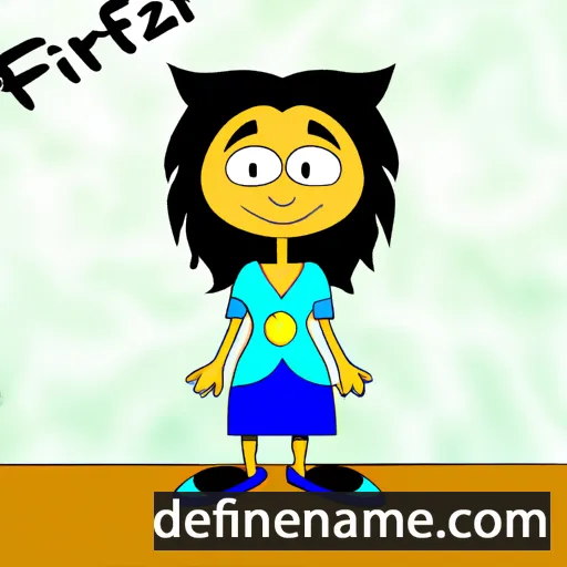 cartoon of the name Feirefiz