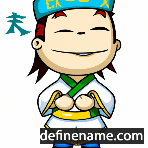 cartoon of the name Feixiao