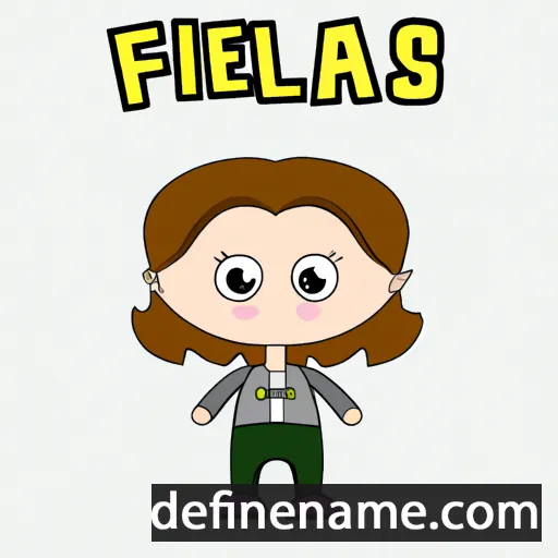 cartoon of the name Felias