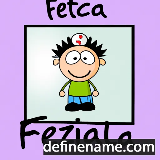 cartoon of the name Felicitász