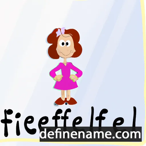 cartoon of the name Felicitie