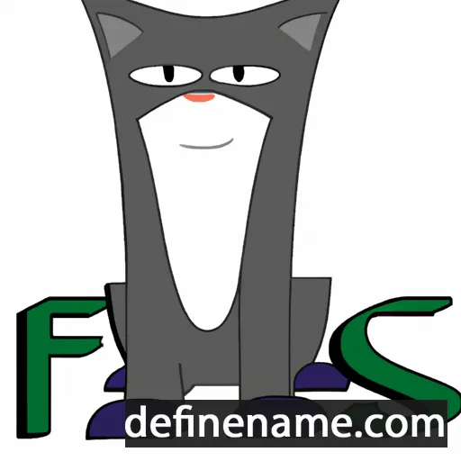 cartoon of the name Felis