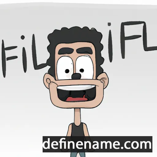 Fellipe cartoon