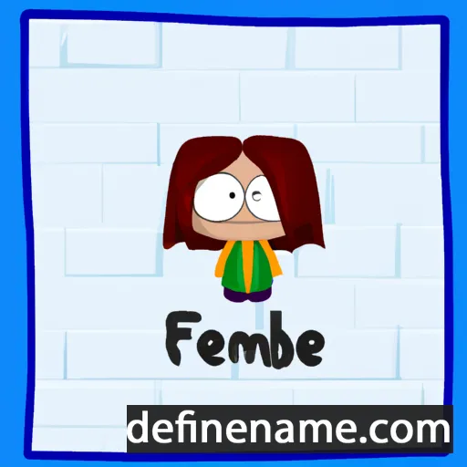 Femeke cartoon