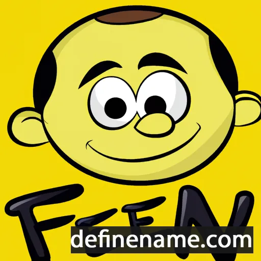 cartoon of the name Fener