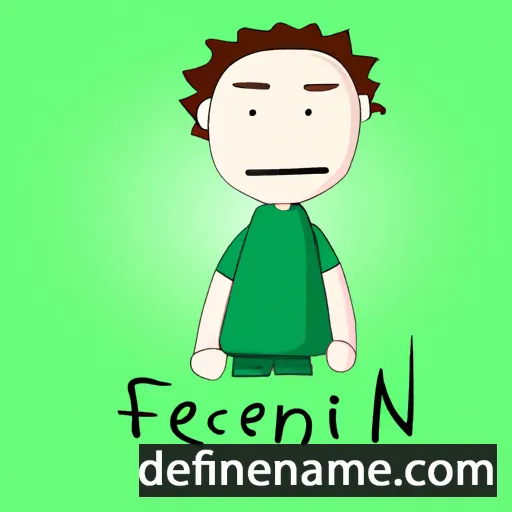 cartoon of the name Fenian