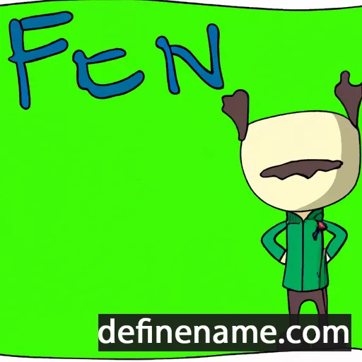 Fenn cartoon