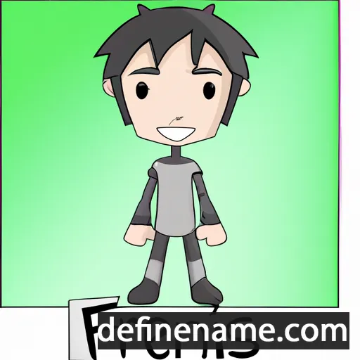 cartoon of the name Fenris