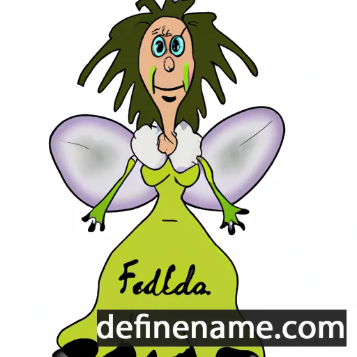 cartoon of the name Feodulia