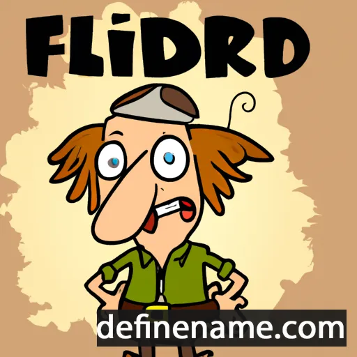 cartoon of the name Ferdulf