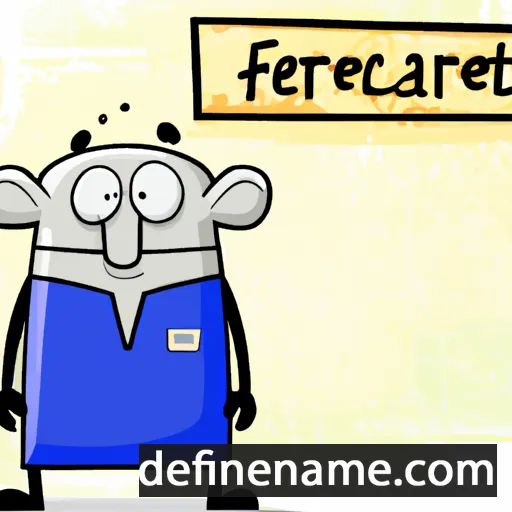 cartoon of the name Ferecrate