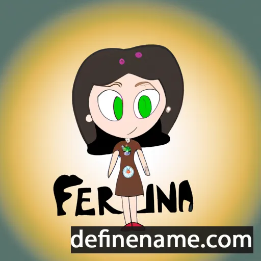 Feriana cartoon