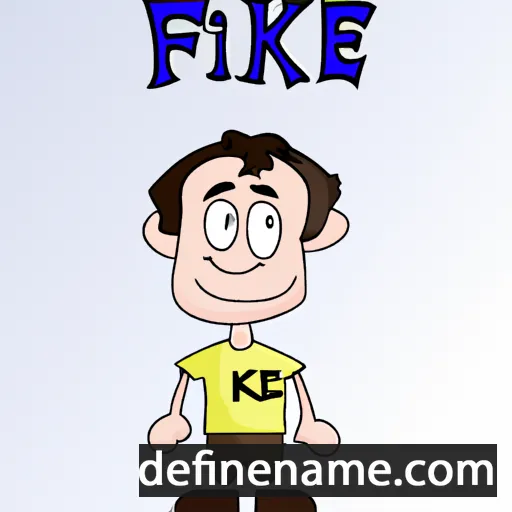 cartoon of the name Ferike