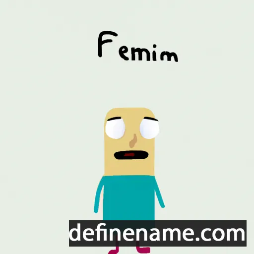 Fermí cartoon