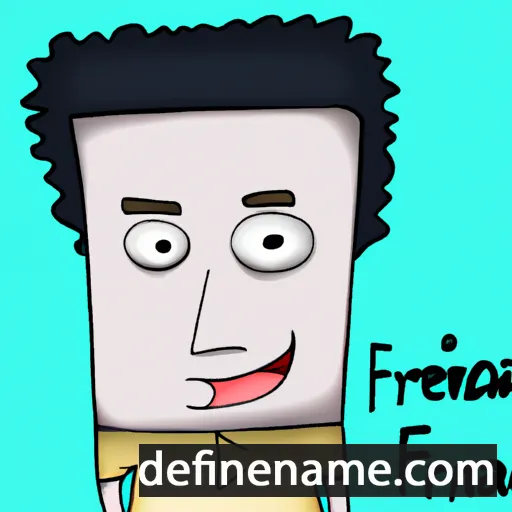 cartoon of the name Fernán