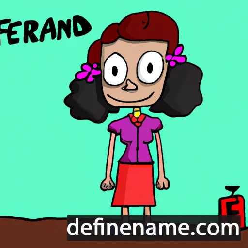 Fernada cartoon