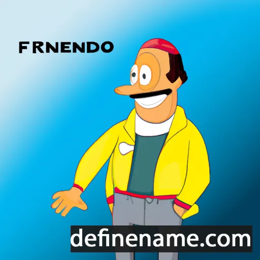 cartoon of the name Ferrandino