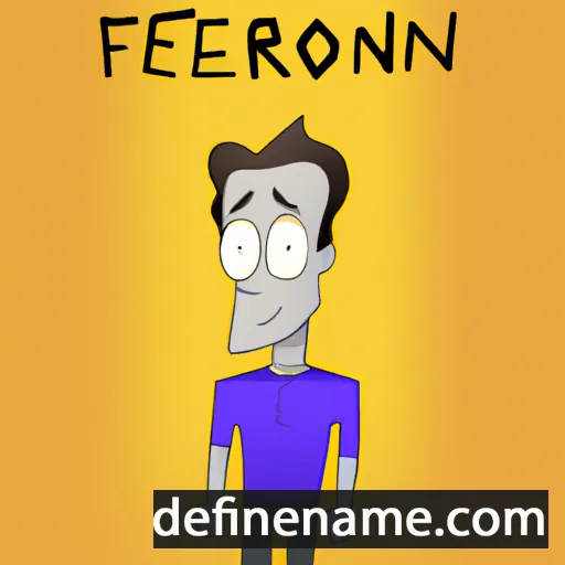 cartoon of the name Ferron