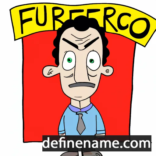 cartoon of the name Ferrucio