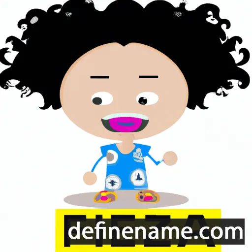 cartoon of the name Fezinha