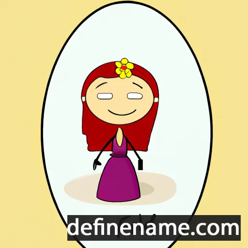 cartoon of the name Fílida