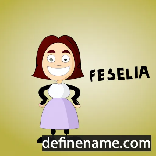 cartoon of the name Fidelisa