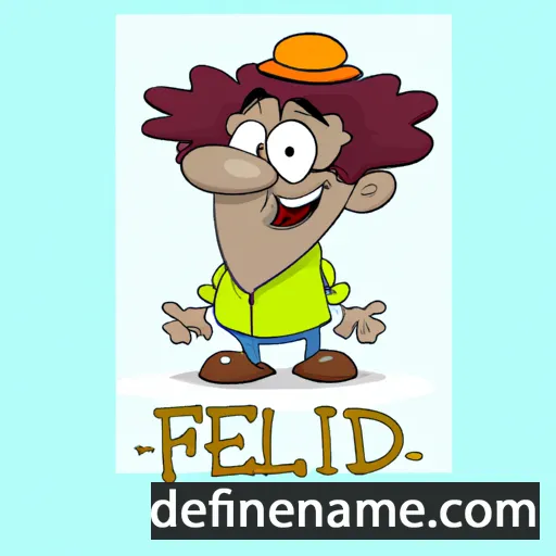 cartoon of the name Fidelu