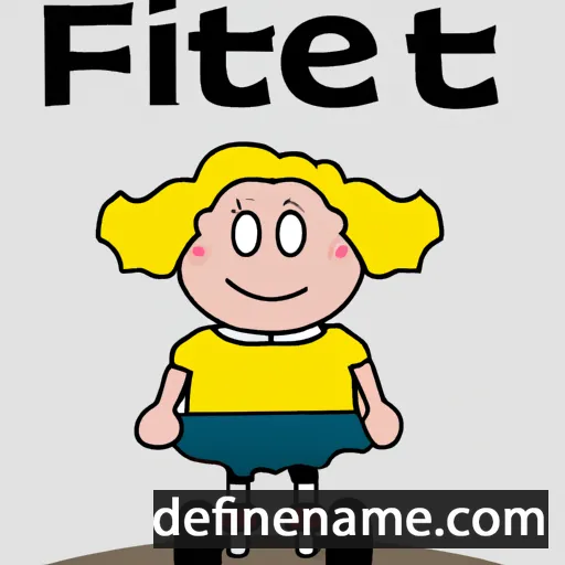 cartoon of the name Fietje