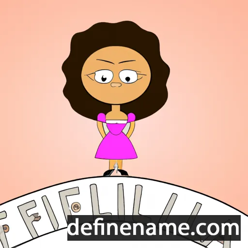 cartoon of the name Filadelfia