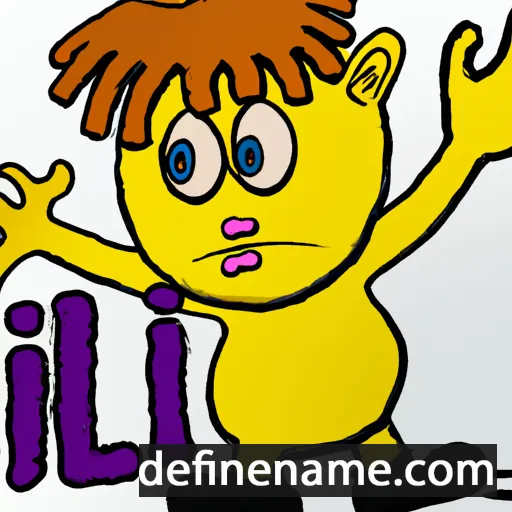 cartoon of the name Fili