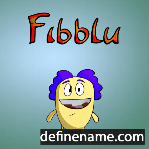 cartoon of the name Filibertu