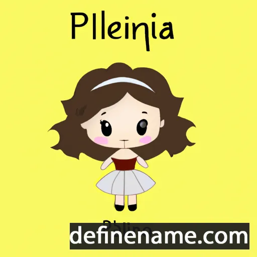 cartoon of the name Filippina