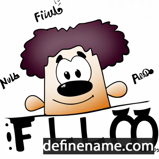 cartoon of the name Filó