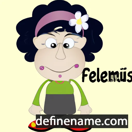 cartoon of the name Filomenas