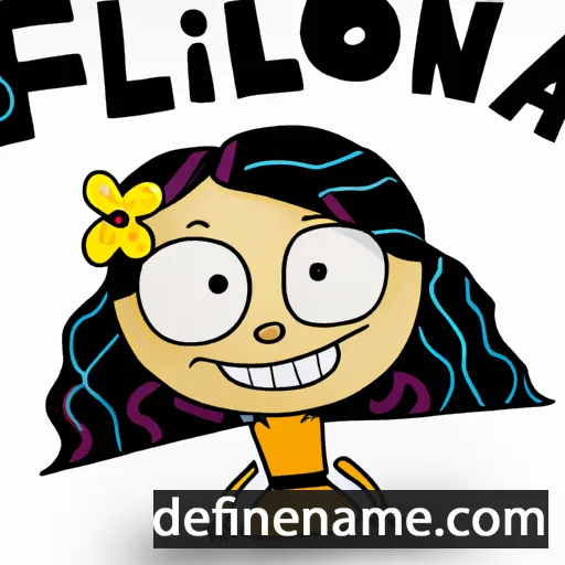 cartoon of the name Filonilla