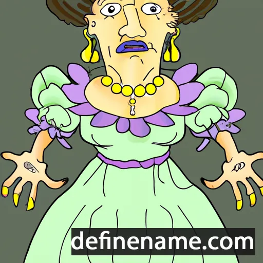 cartoon of the name Filoreta