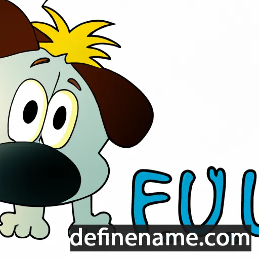 cartoon of the name Filou