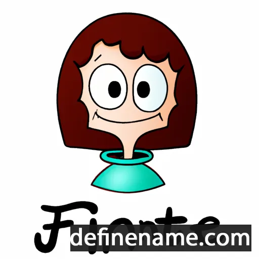 cartoon of the name Finette