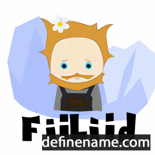 Finnfríði cartoon