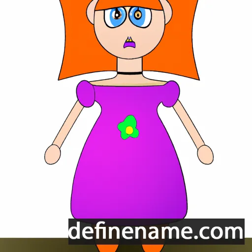 cartoon of the name Fiodora