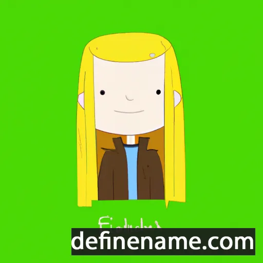 cartoon of the name Fionnabhair