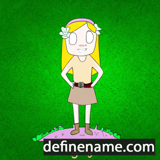 cartoon of the name Fionnagán