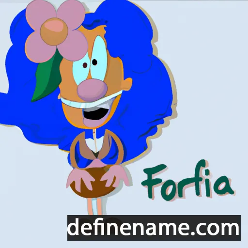 cartoon of the name Fioreta